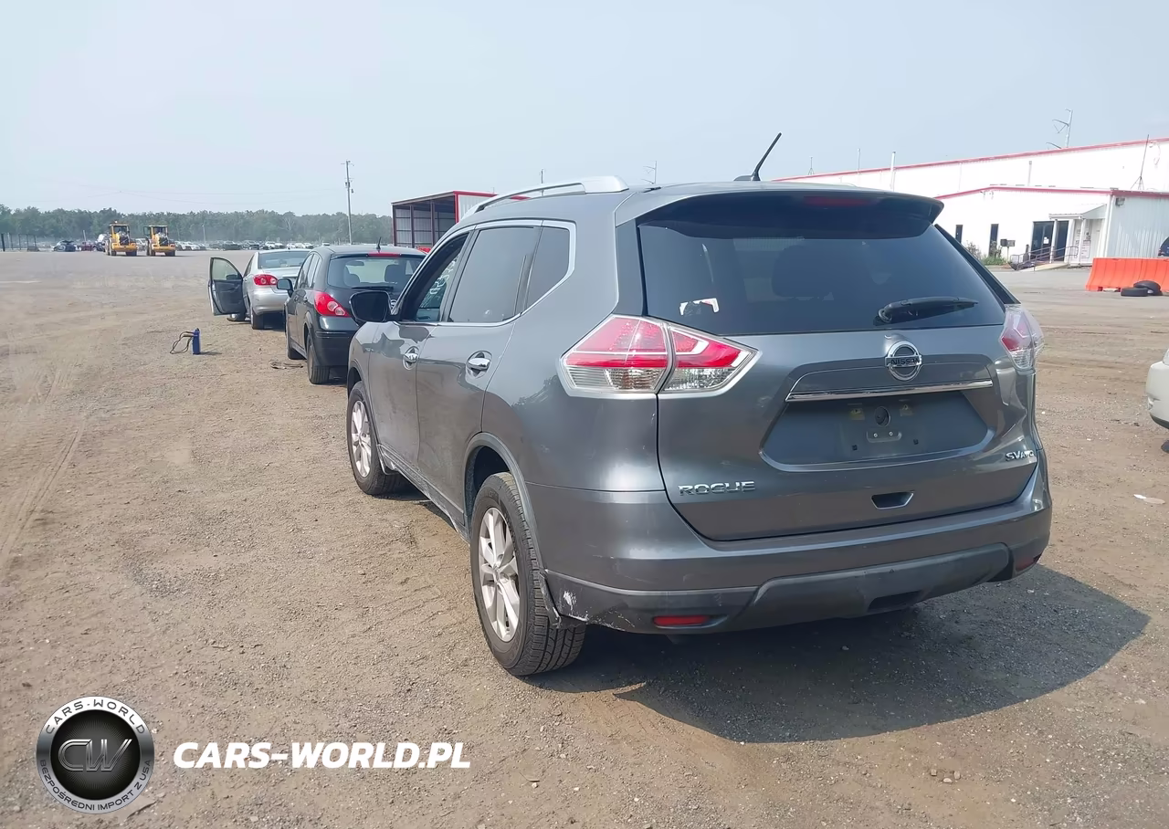 2016 Nissan Rogue Sv VIN:KNMAT2MV5GP629140 - 3