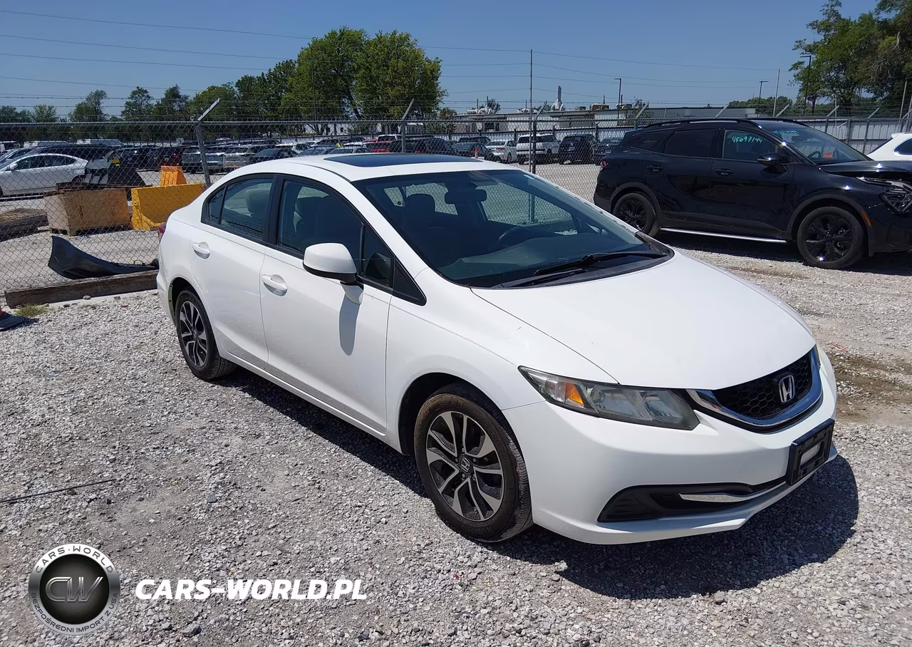 2013 Honda Civic Ex VIN:19XFB2F83DE091128 - 1