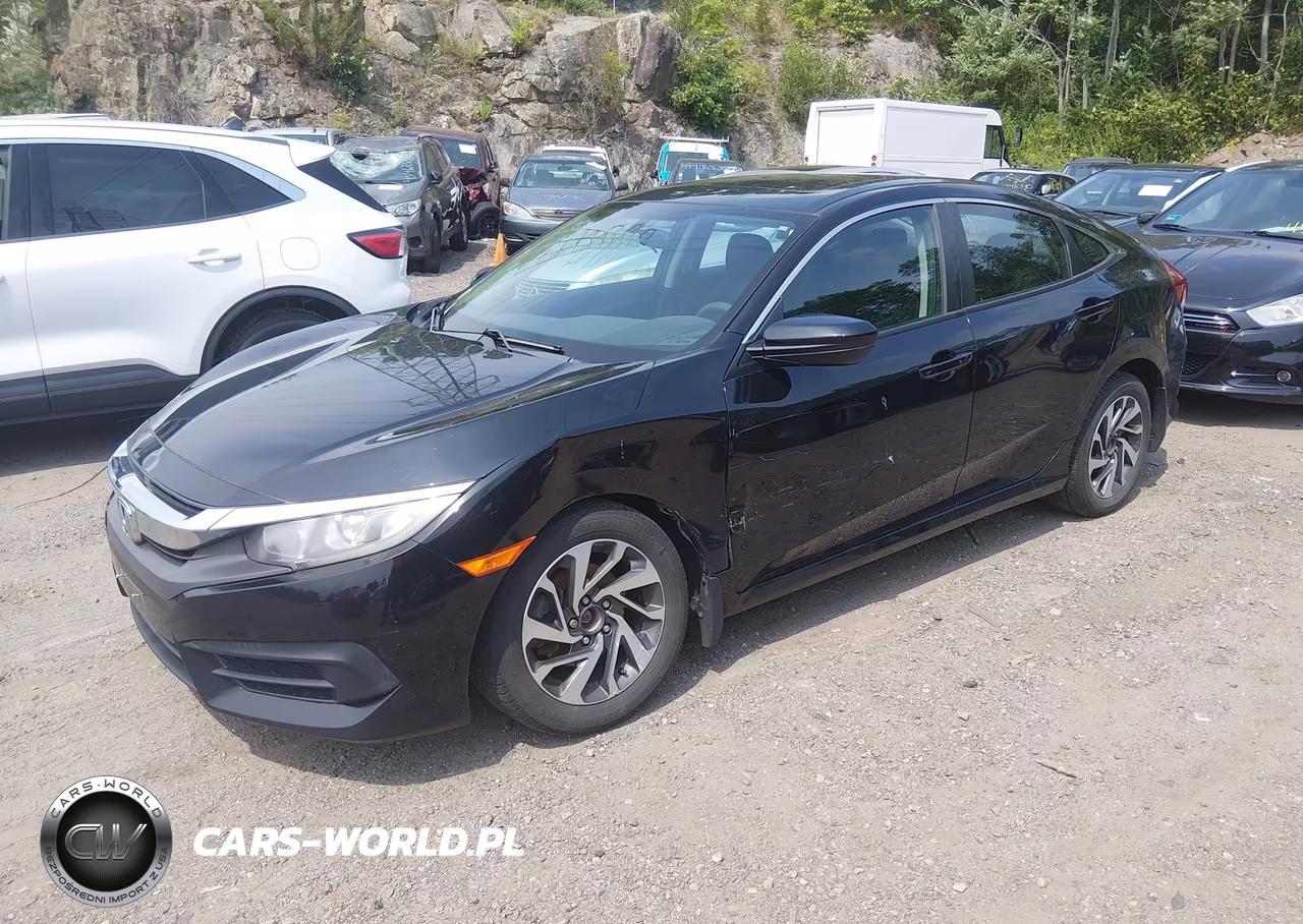 2016 Honda Civic Ex VIN:19XFC2F74GE050791 - 2