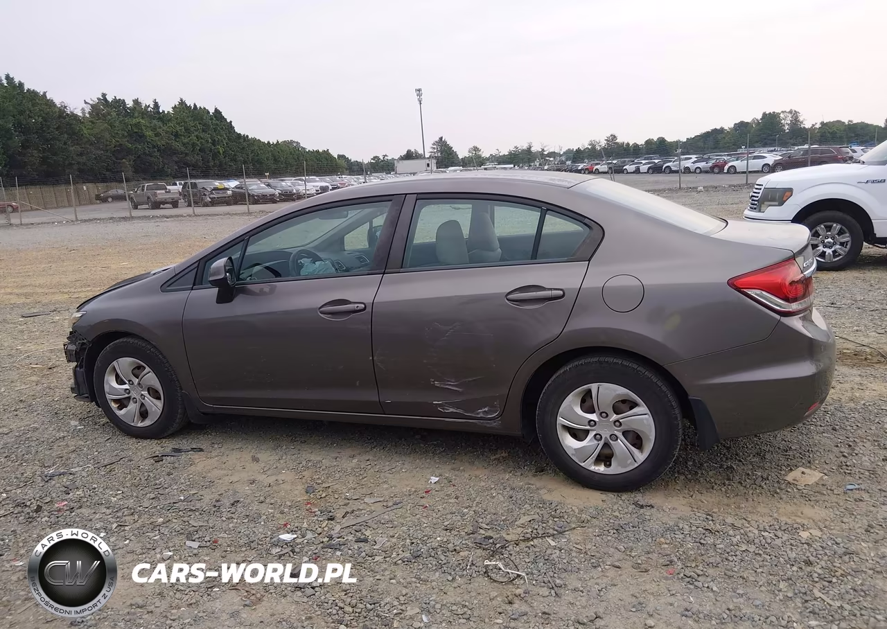 2013 Honda Civic Lx VIN:2HGFB2F57DH579624 - 15