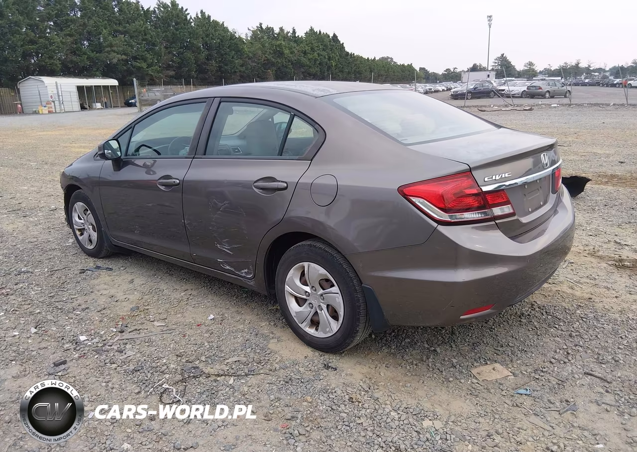 2013 Honda Civic Lx VIN:2HGFB2F57DH579624 - 3