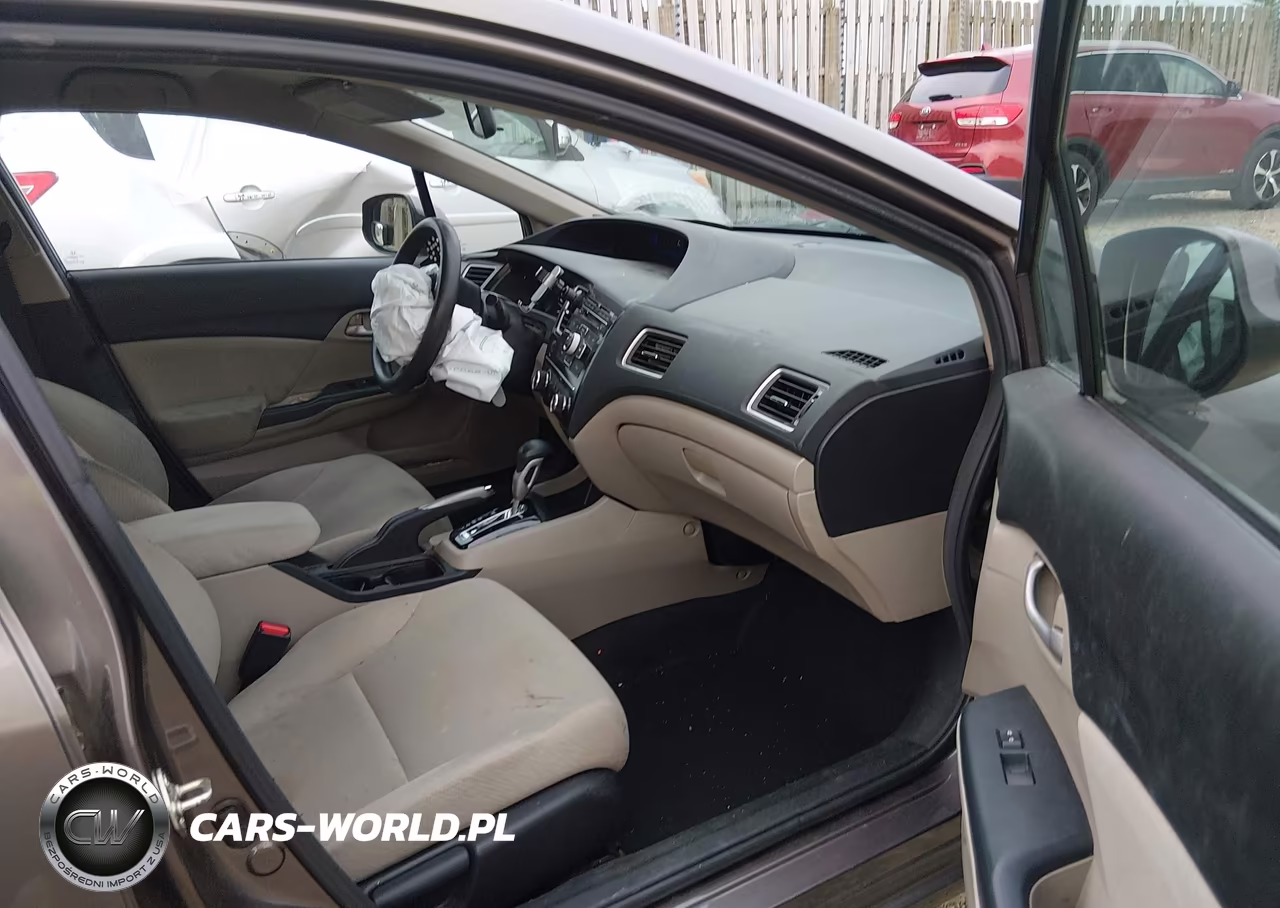 2013 Honda Civic Lx VIN:2HGFB2F57DH579624 - 5