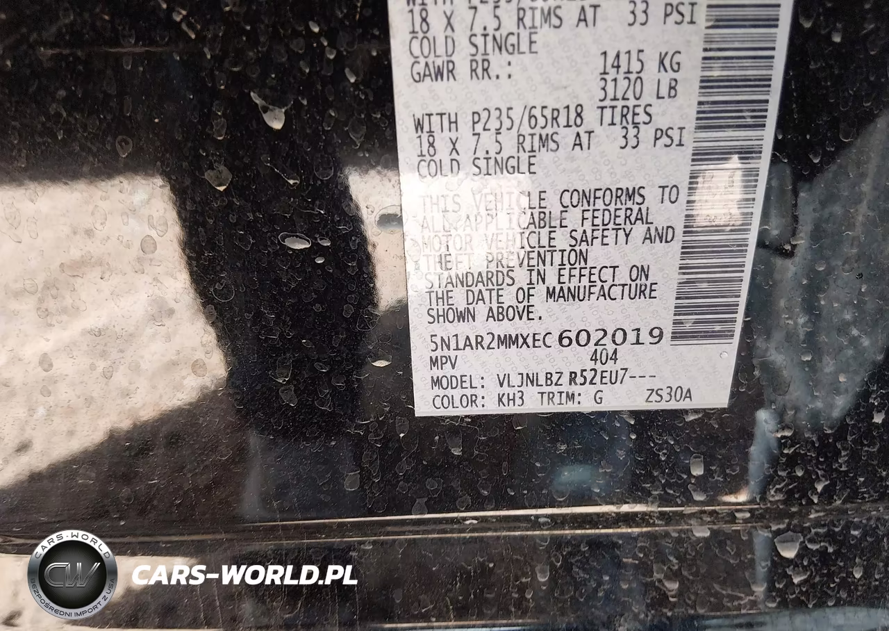 2014 Nissan Pathfinder S VIN:5N1AR2MMXEC602019 - 9