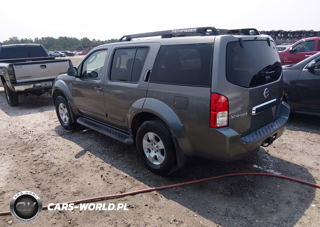 2007 Nissan Pathfinder Se VIN:5N1AR18U57C606468 - 3