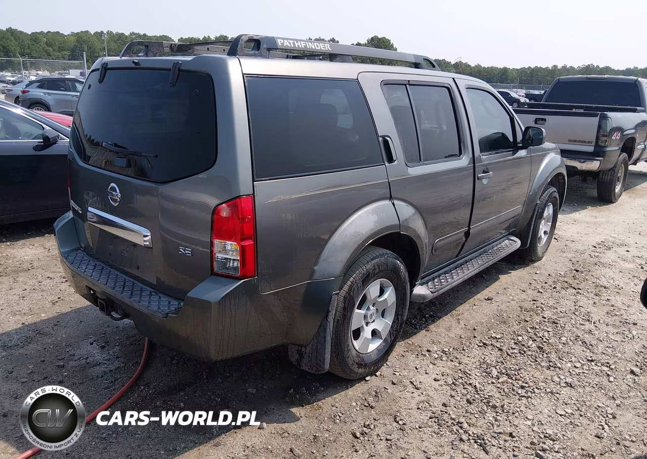 2007 Nissan Pathfinder Se VIN:5N1AR18U57C606468 - 4