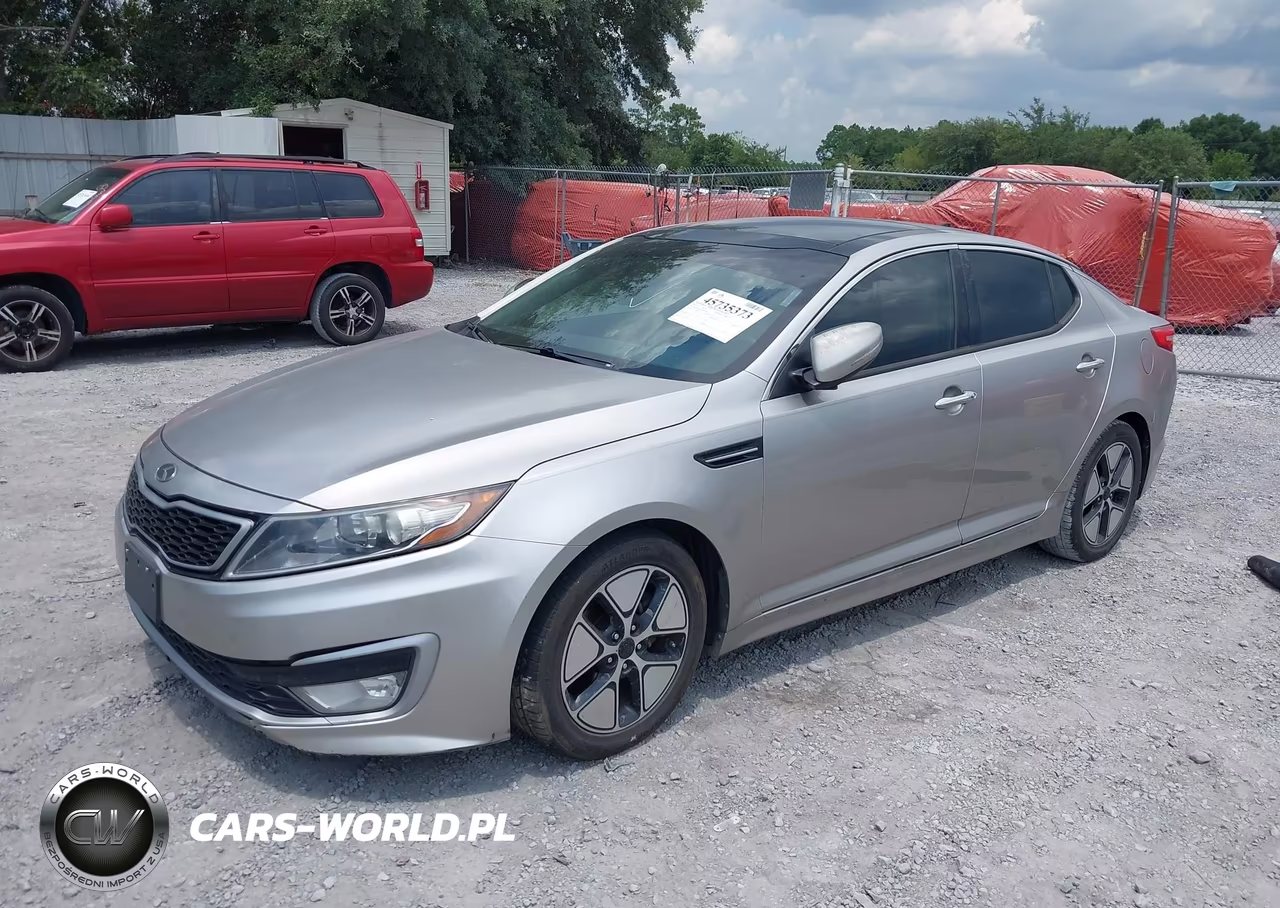 2011 Kia Optima Hybrid Ex VIN:KNAGM4AD8B5000360 - 2