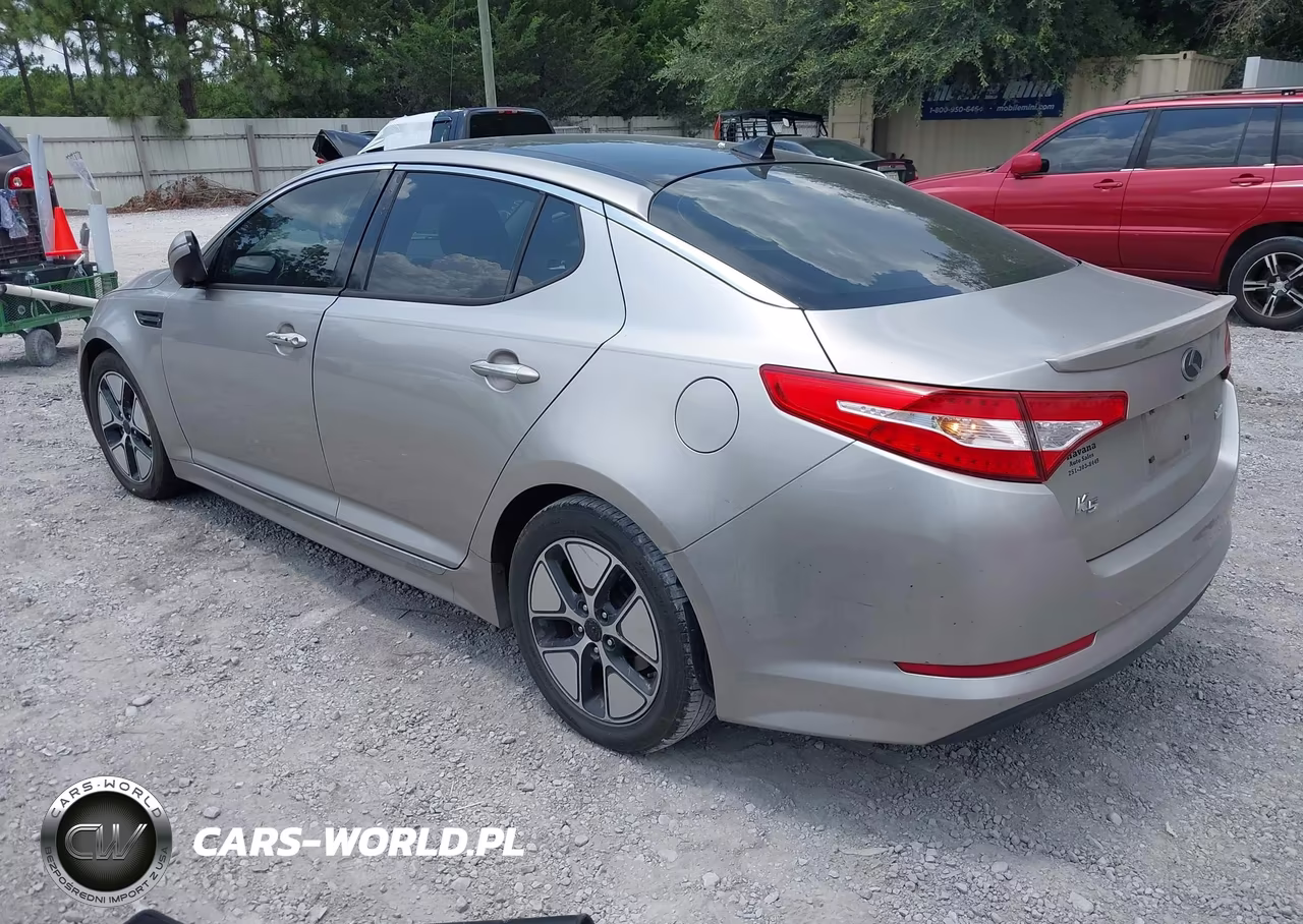 2011 Kia Optima Hybrid Ex VIN:KNAGM4AD8B5000360 - 3