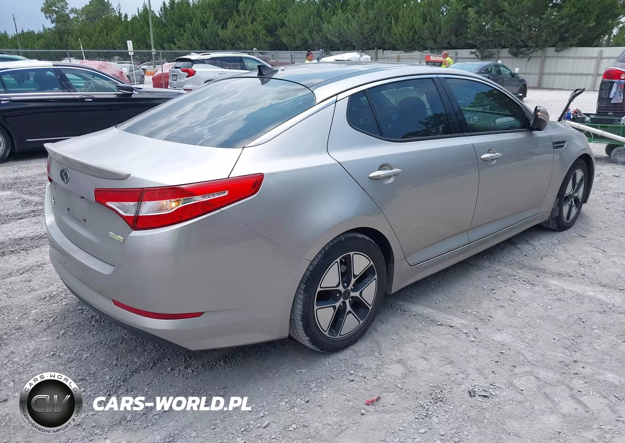 2011 Kia Optima Hybrid Ex VIN:KNAGM4AD8B5000360 - 4