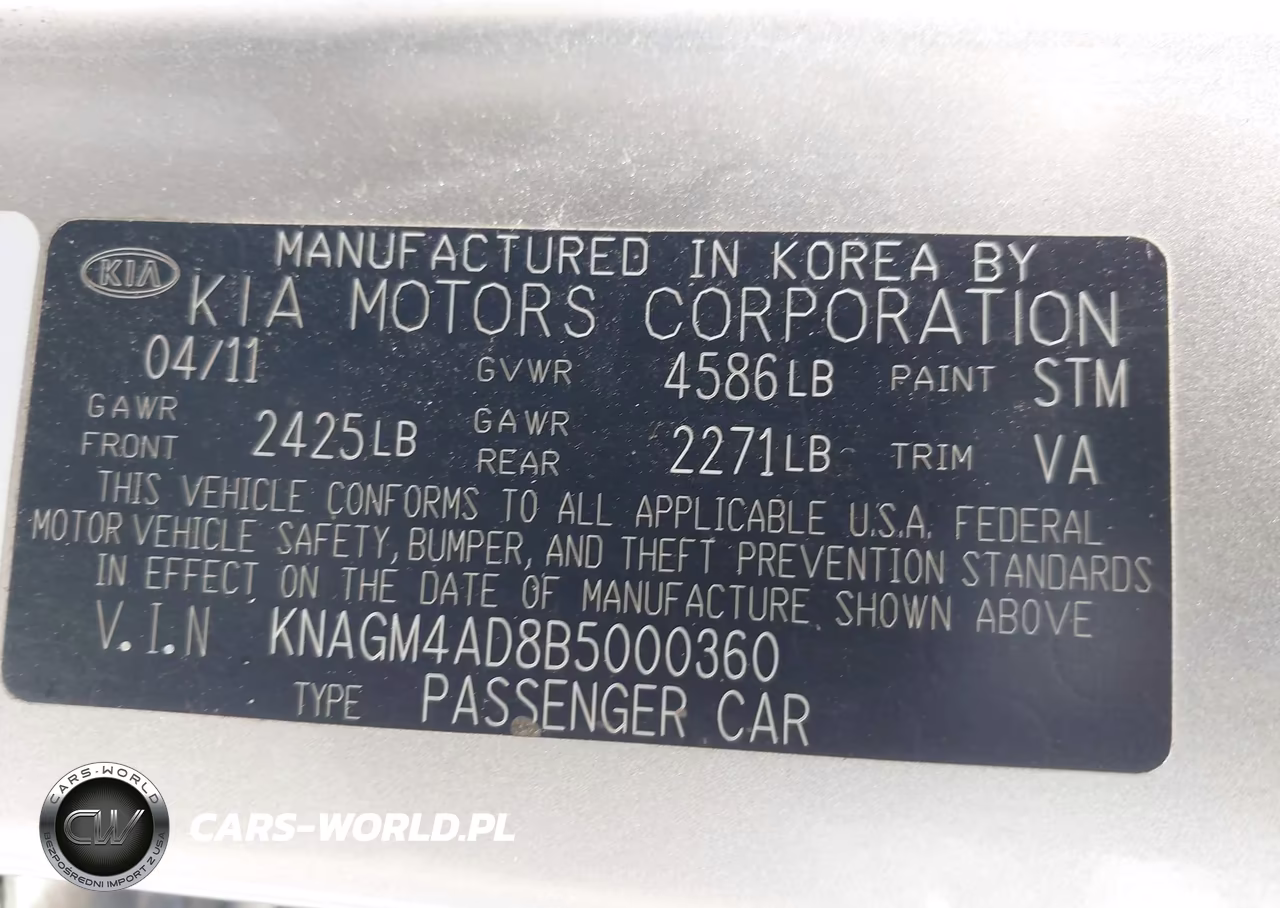 2011 Kia Optima Hybrid Ex VIN:KNAGM4AD8B5000360 - 9