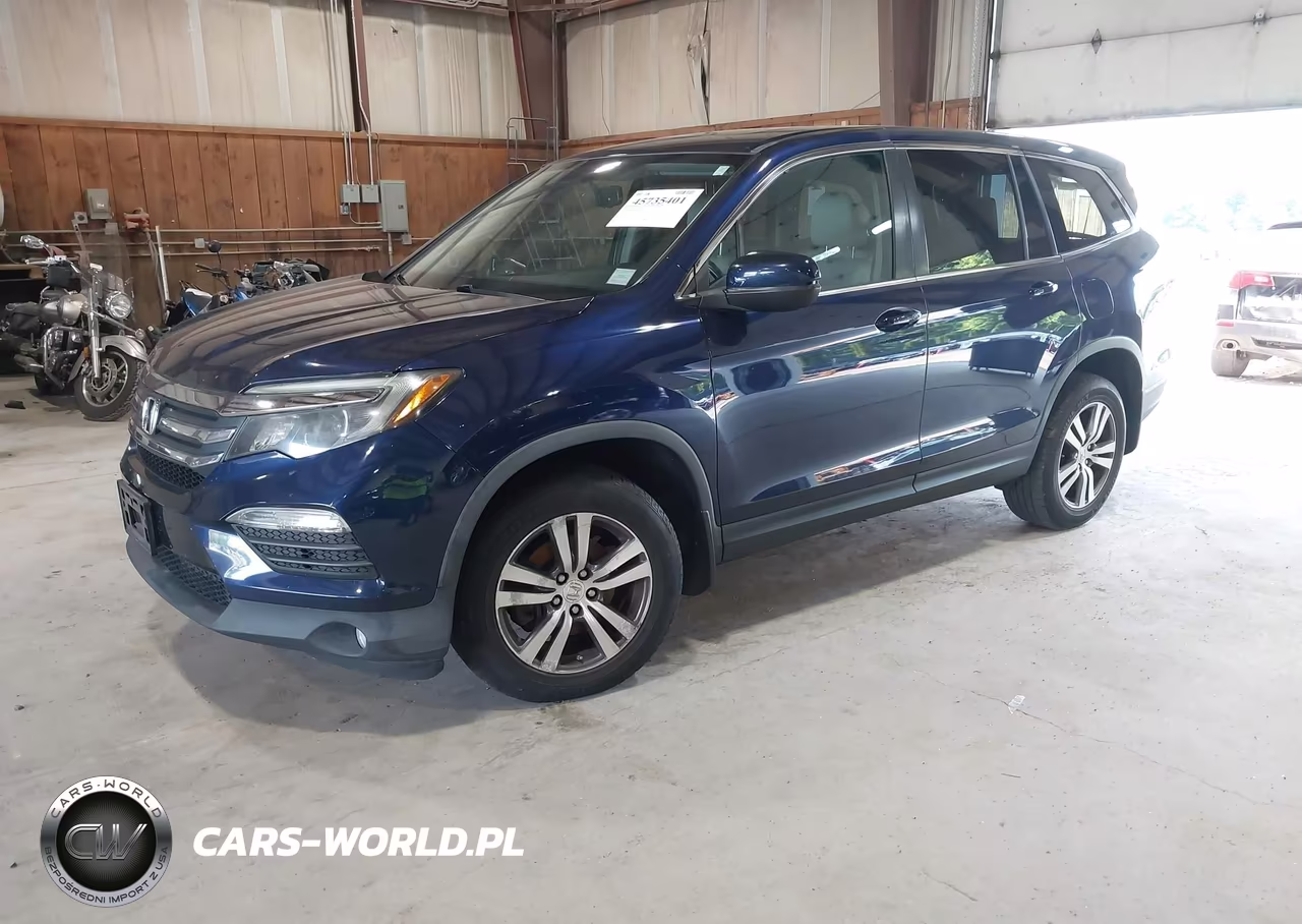 2016 Honda Pilot Ex-L VIN:5FNYF6H58GB026233 - 2