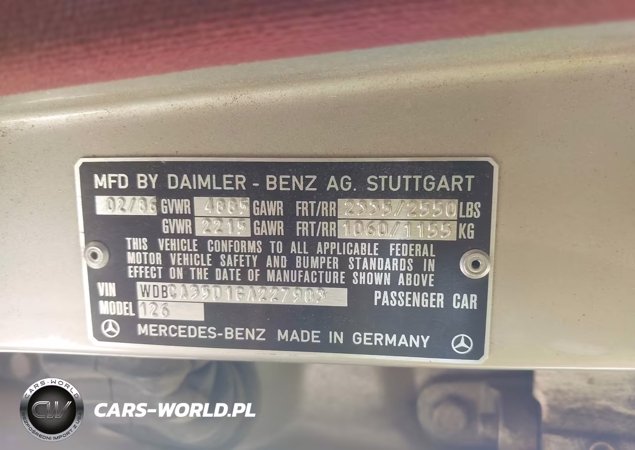 1986 Mercedes-Benz 420 Sel VIN:WDBCA35D1GA227983 - 9