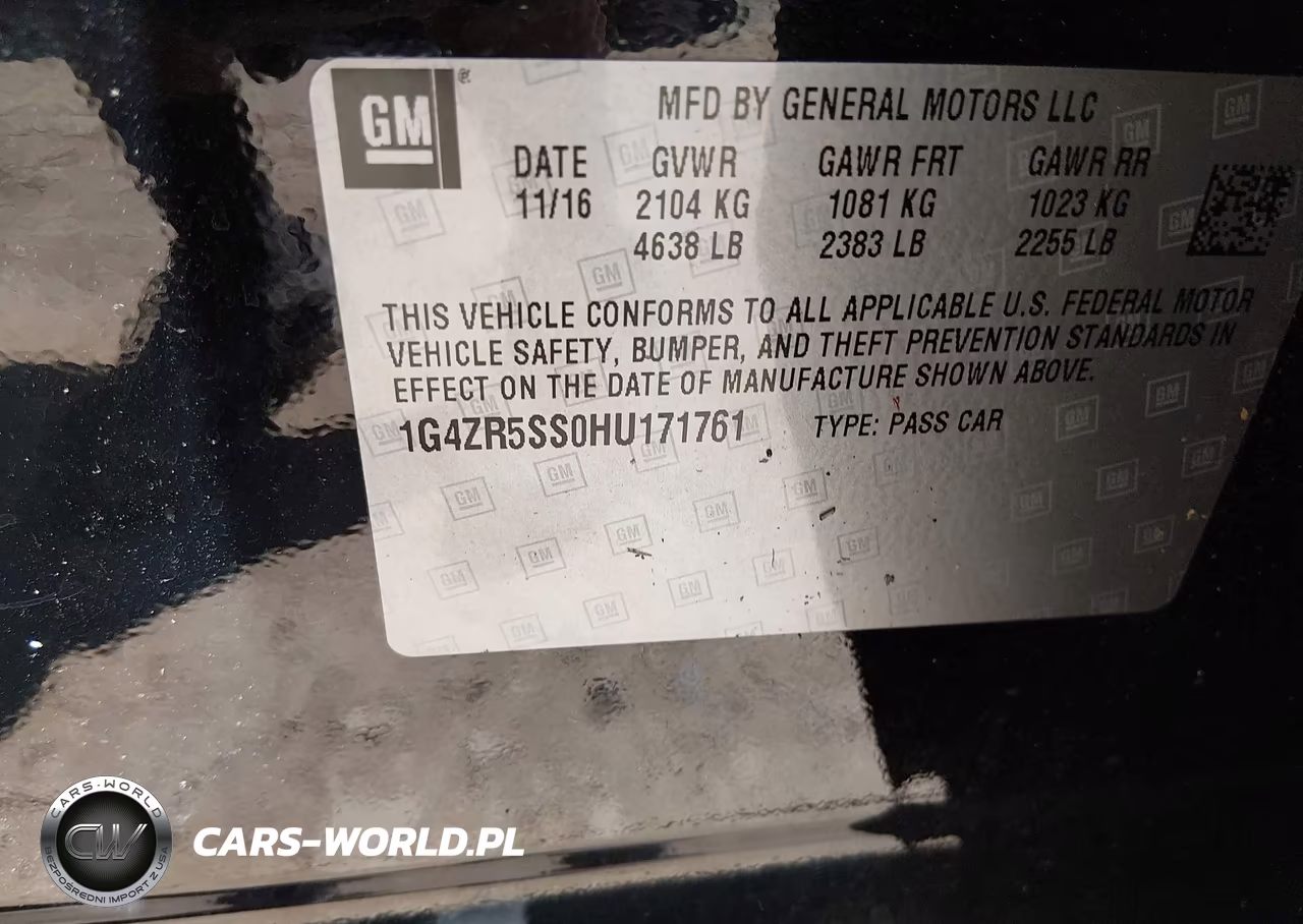 2017 Buick Lacrosse Premium VIN:1G4ZR5SS0HU171761 - 9
