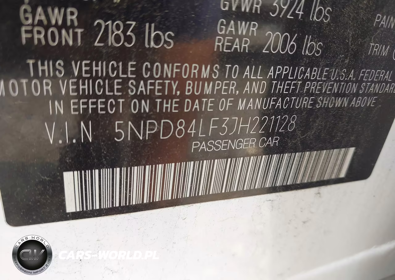 2018 Hyundai Elantra Sel VIN:5NPD84LF3JH221128 - 9