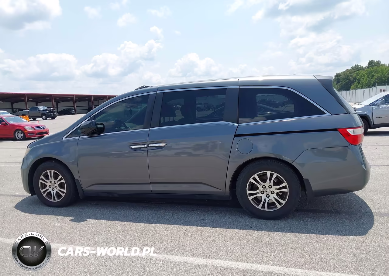2012 Honda Odyssey Ex-L VIN:5FNRL5H68CB100728 - 14