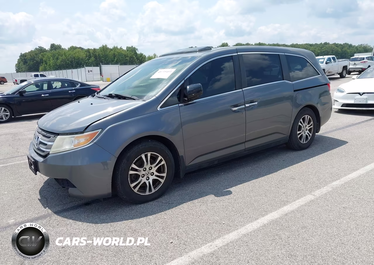 2012 Honda Odyssey Ex-L VIN:5FNRL5H68CB100728 - 2