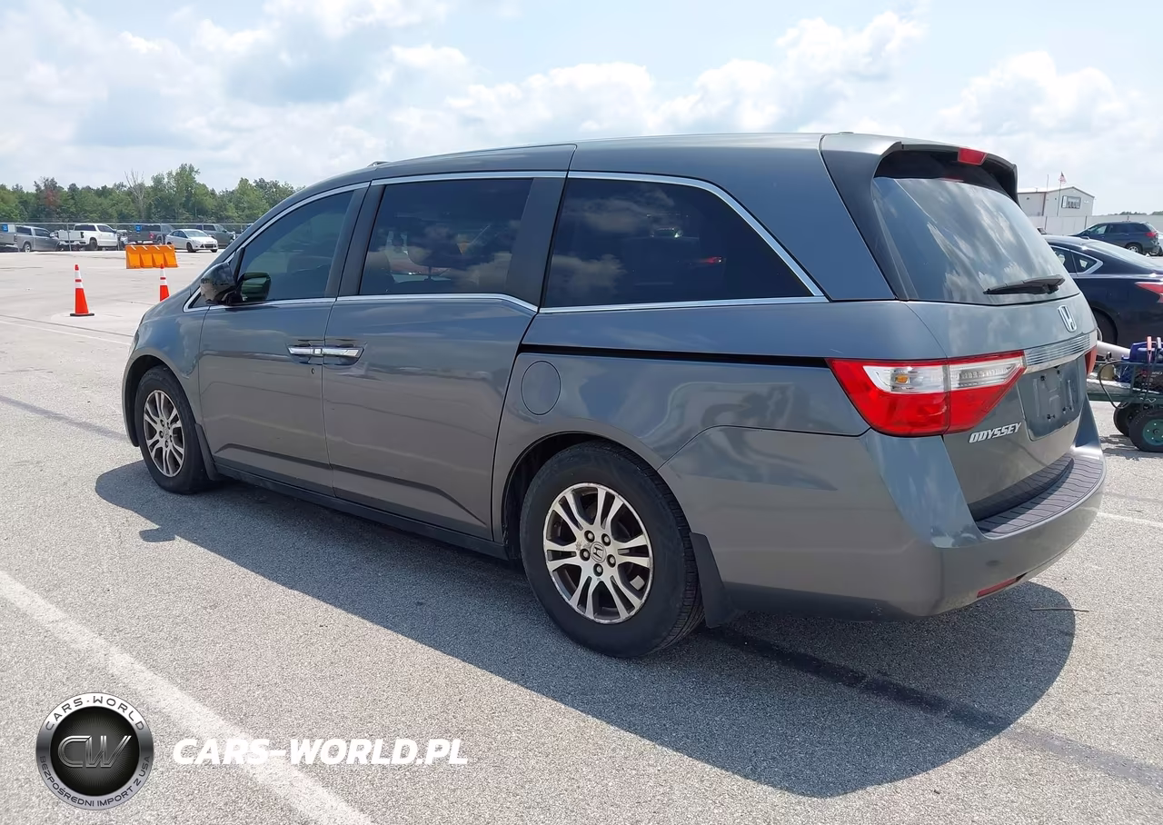 2012 Honda Odyssey Ex-L VIN:5FNRL5H68CB100728 - 3