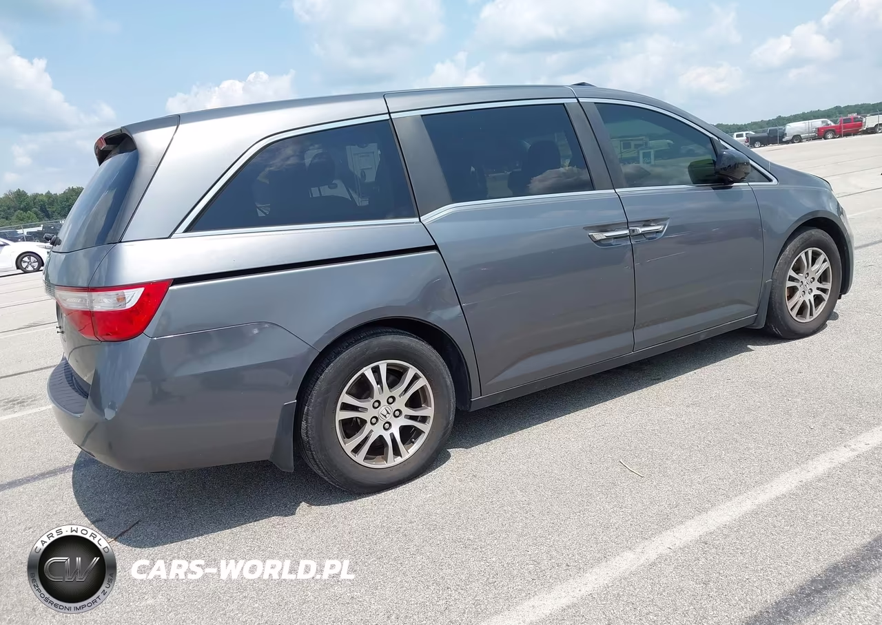 2012 Honda Odyssey Ex-L VIN:5FNRL5H68CB100728 - 4