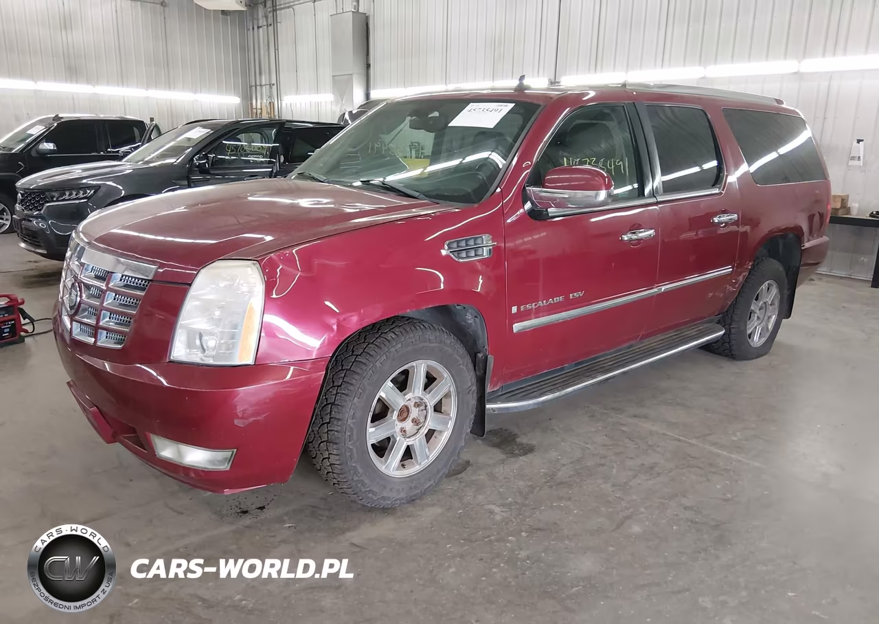 2007 Cadillac Escalade Esv Standard VIN:1GYFK66867R300811 - 2