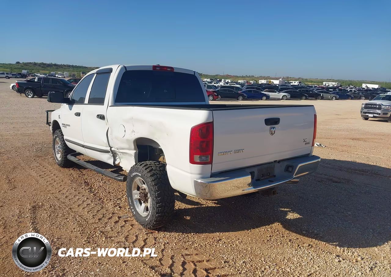 2006 DODGE RAM 2500 SLT-TRX4 OFF ROAD-SPORT-POWER WAGON VIN:3D7KS28C36G230672 - 3
