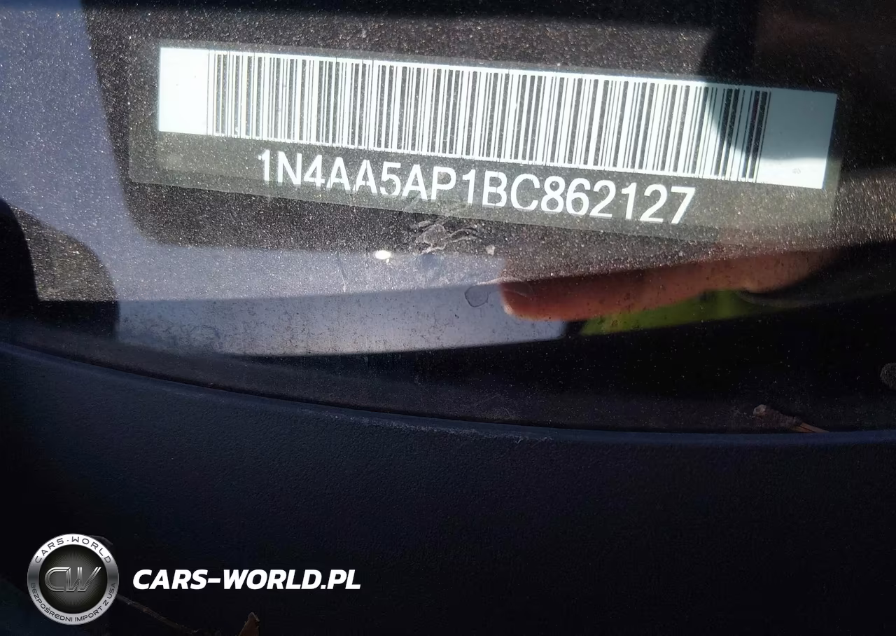 2011 Nissan Maxima 3.5 Sv VIN:1N4AA5AP1BC862127 - 12