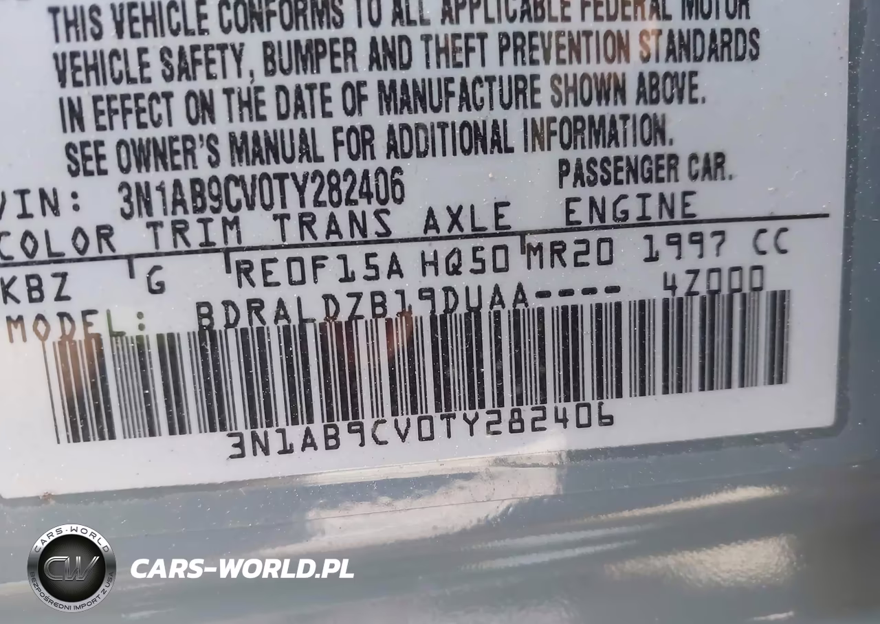 2026 Nissan Sentra Sv VIN:3N1AB9CV0TY282406 - 9