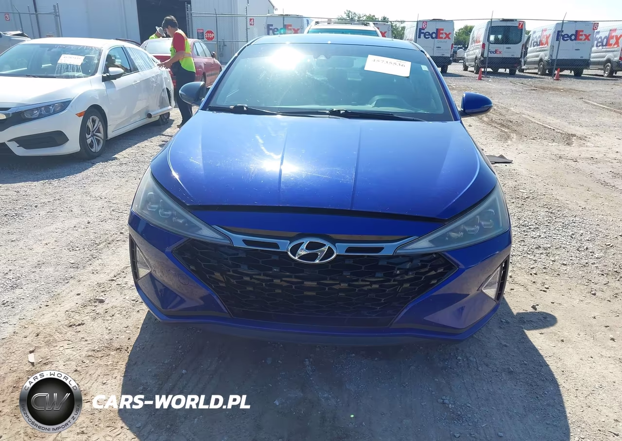 2019 Hyundai Elantra Sport VIN:KMHD04LB7KU869868 - 13