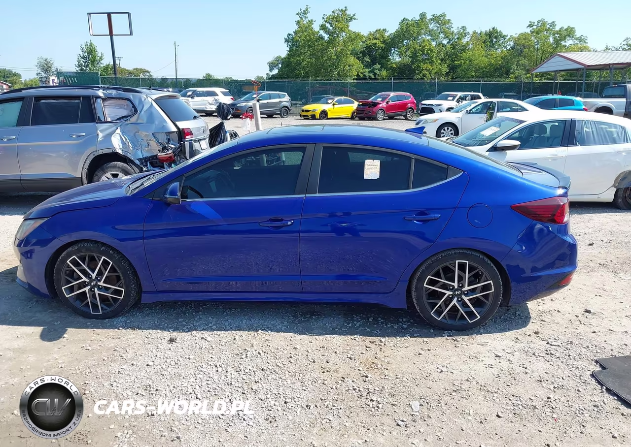 2019 Hyundai Elantra Sport VIN:KMHD04LB7KU869868 - 15