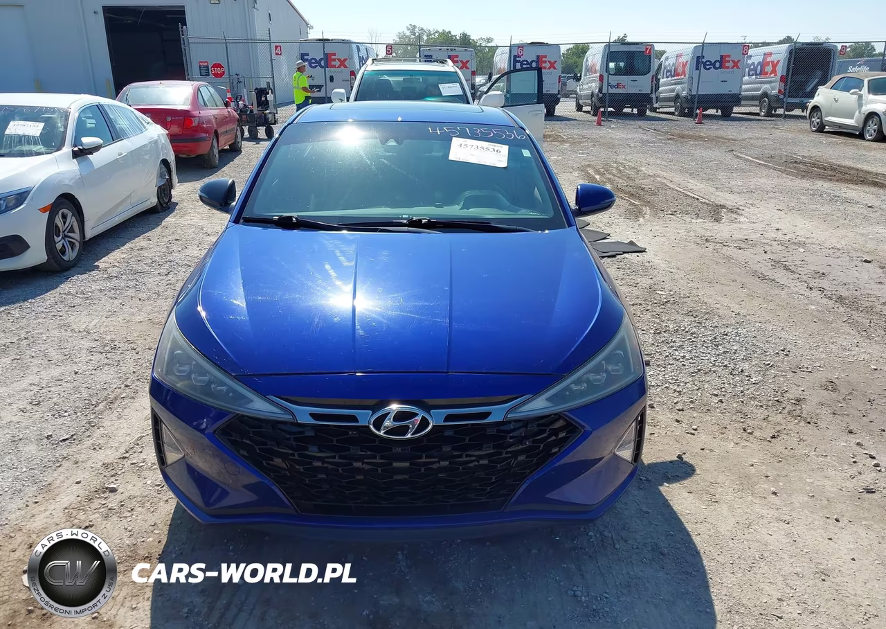 2019 Hyundai Elantra Sport VIN:KMHD04LB7KU869868 - 6