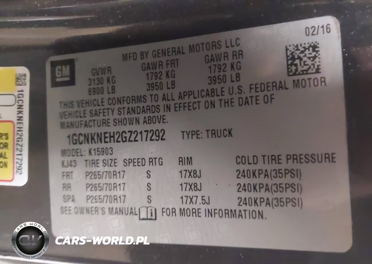 2016 Chevrolet Silverado 1500 Work Truck VIN:1GCNKNEH2GZ217292 - 9