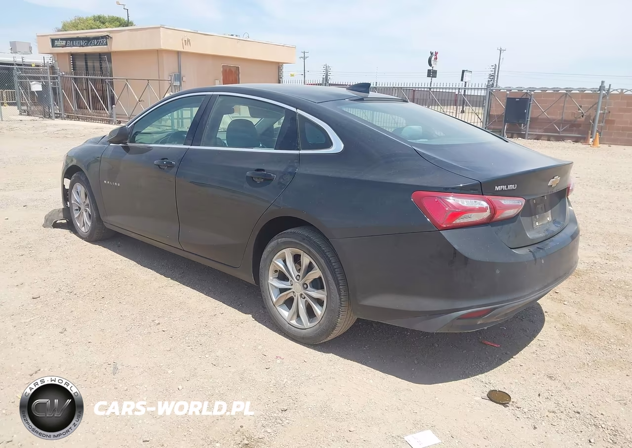 2020 Chevrolet Malibu Fwd Lt VIN:1G1ZD5STXLF073144 - 3