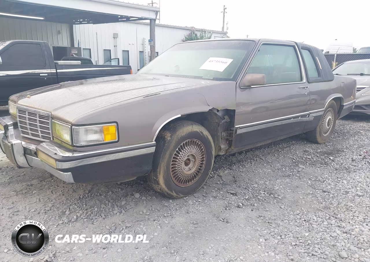 1992 Cadillac Deville VIN:1G6CD13B0N4249633 - 2