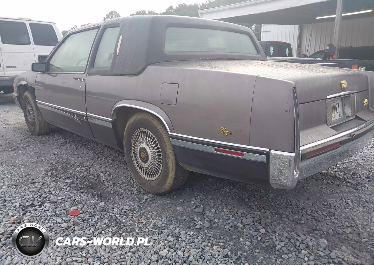 1992 Cadillac Deville VIN:1G6CD13B0N4249633 - 3