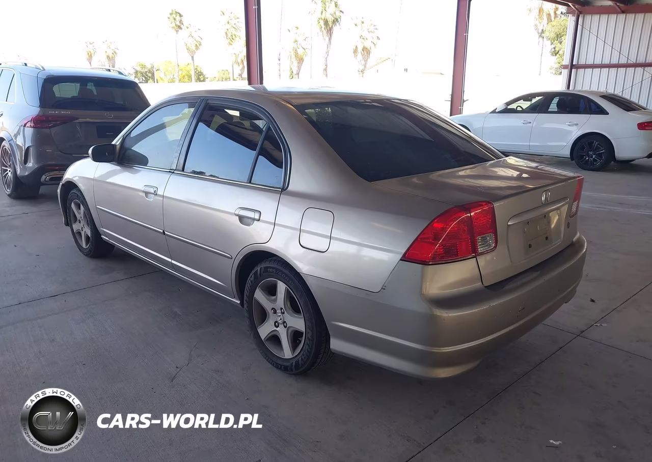 2004 Honda Civic Ex VIN:JHMES26764S000576 - 3