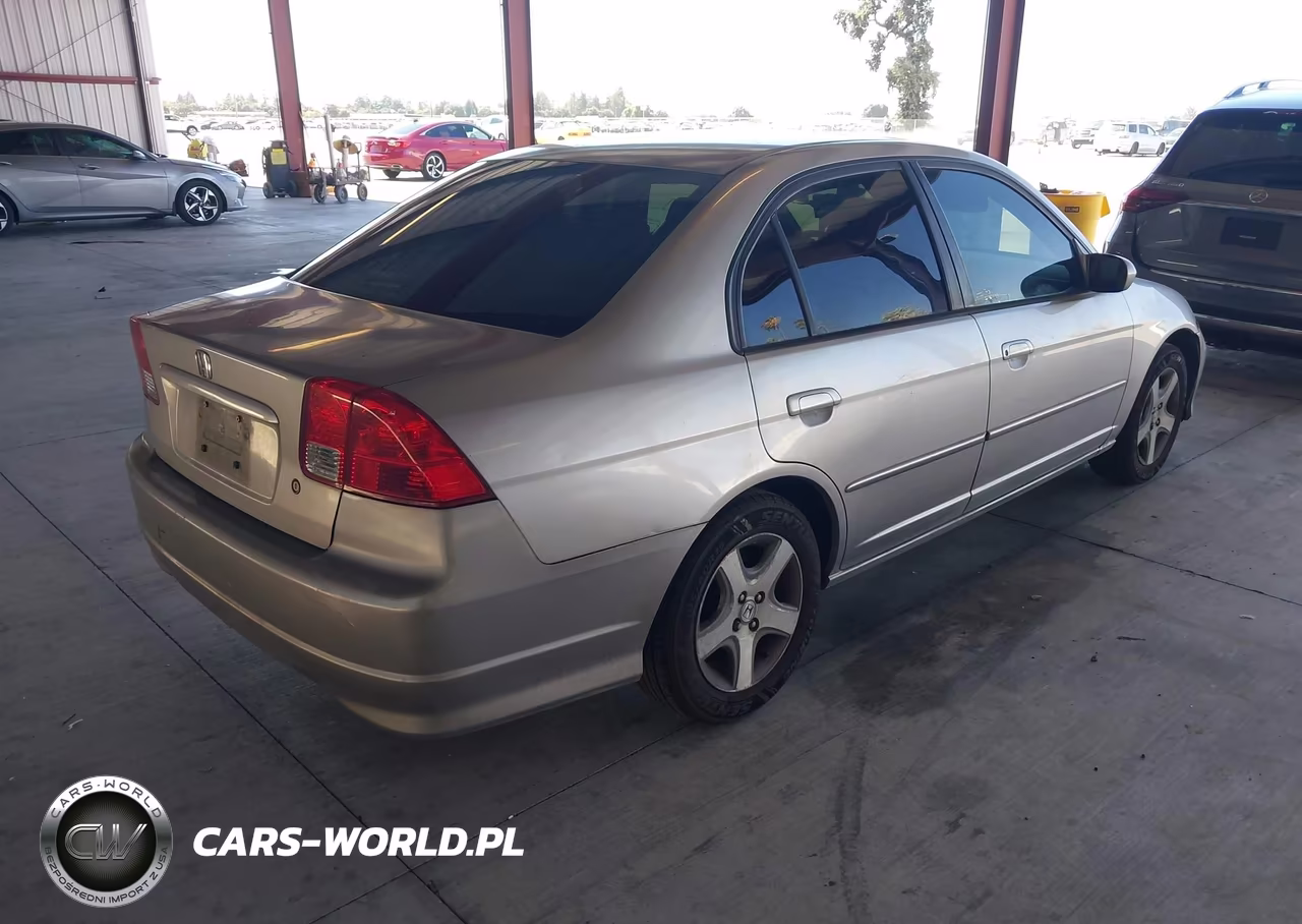 2004 Honda Civic Ex VIN:JHMES26764S000576 - 4