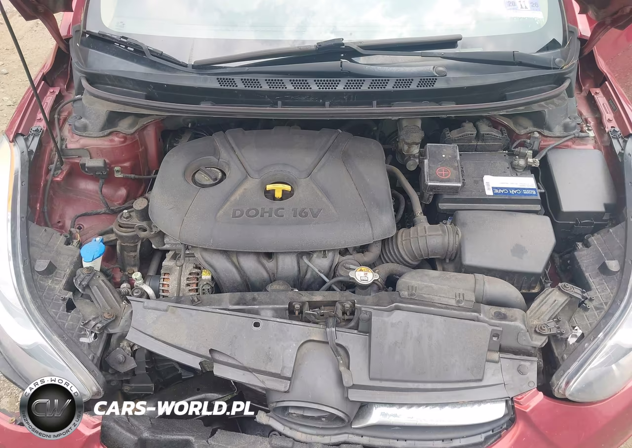 2013 Hyundai Elantra Gls VIN:5NPDH4AE1DH210627 - 10