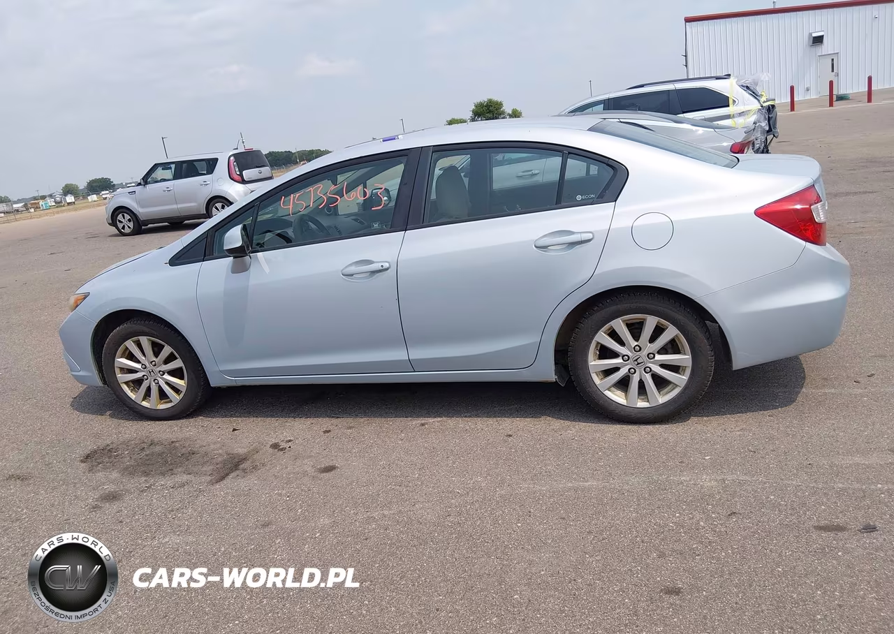2012 Honda Civic Ex VIN:2HGFB2F89CH504030 - 14