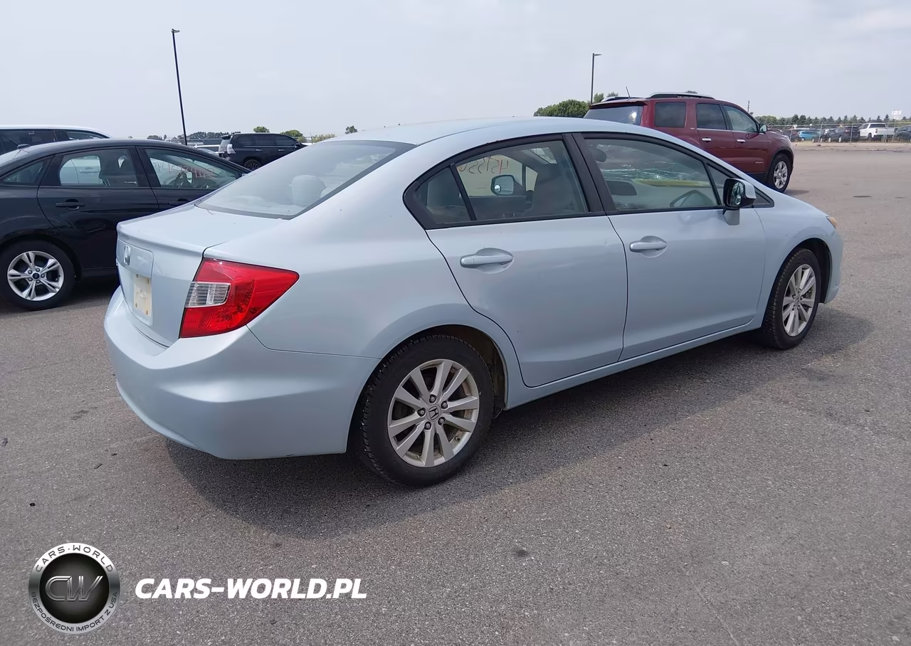 2012 Honda Civic Ex VIN:2HGFB2F89CH504030 - 4
