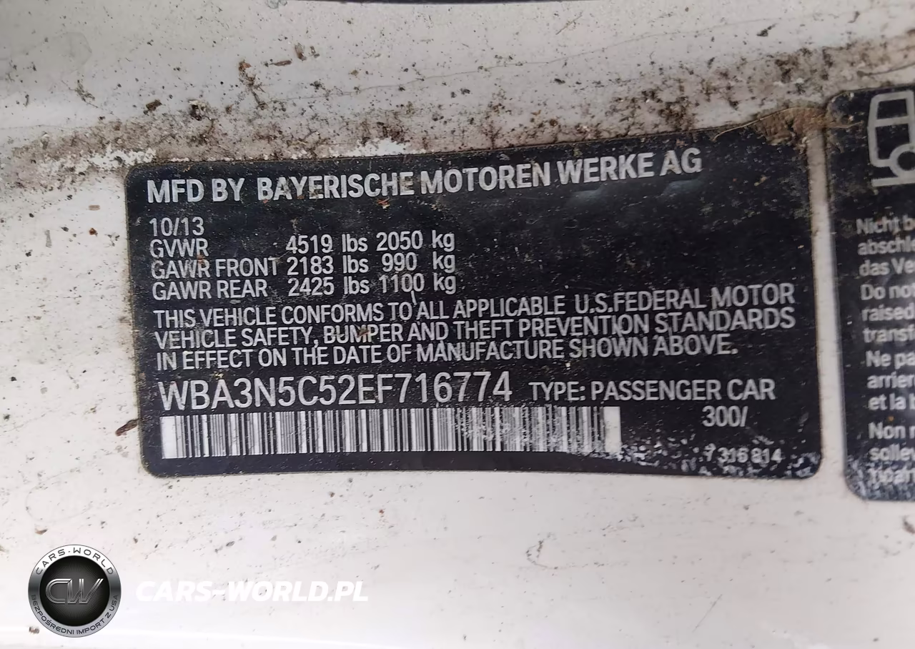 2014 BMW 428I xDrive VIN:WBA3N5C52EF716774 - 9