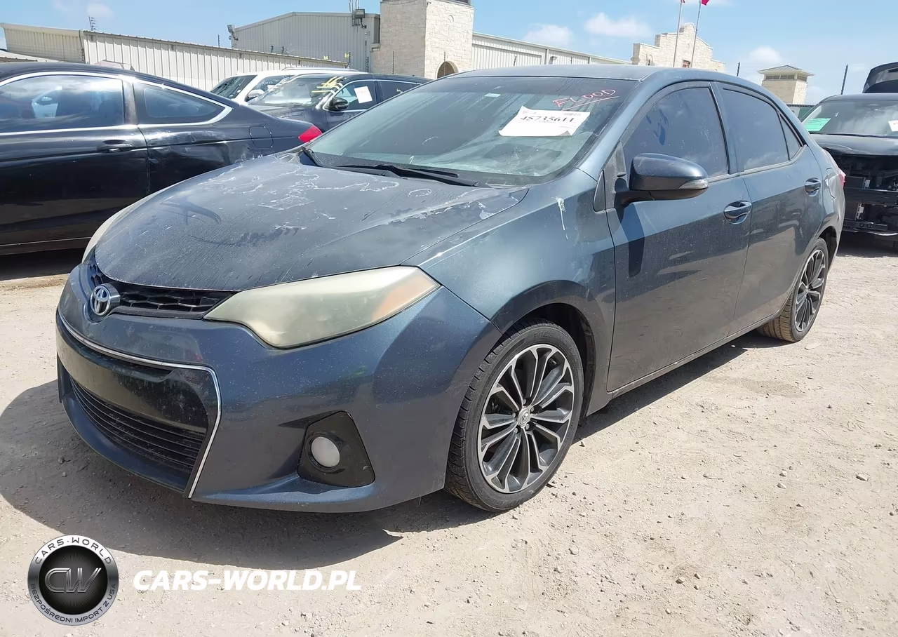 2016 Toyota Corolla S Plus VIN:5YFBURHE6GP423795 - 2
