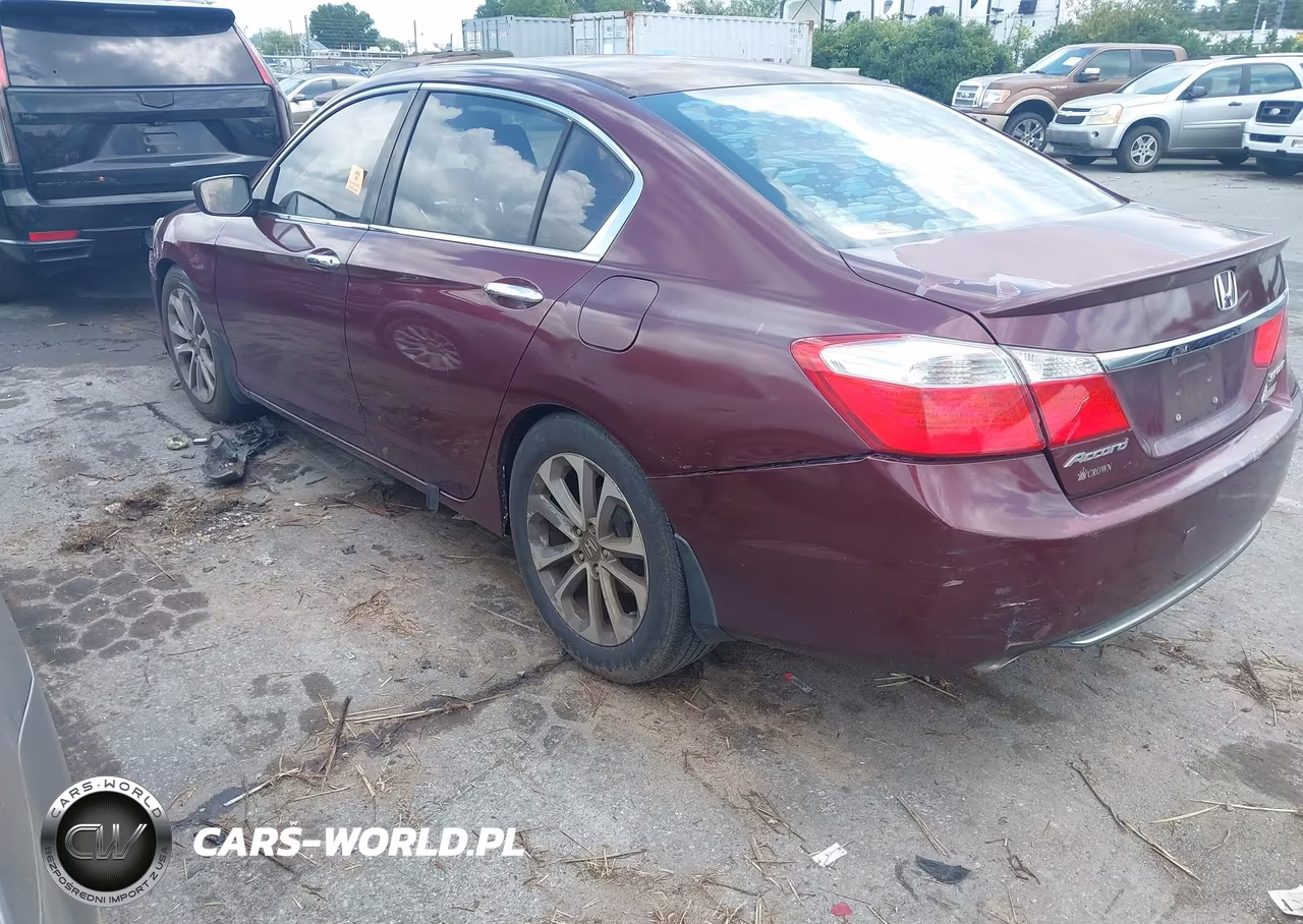 2013 Honda Accord Sport VIN:1HGCR2F58DA009127 - 3