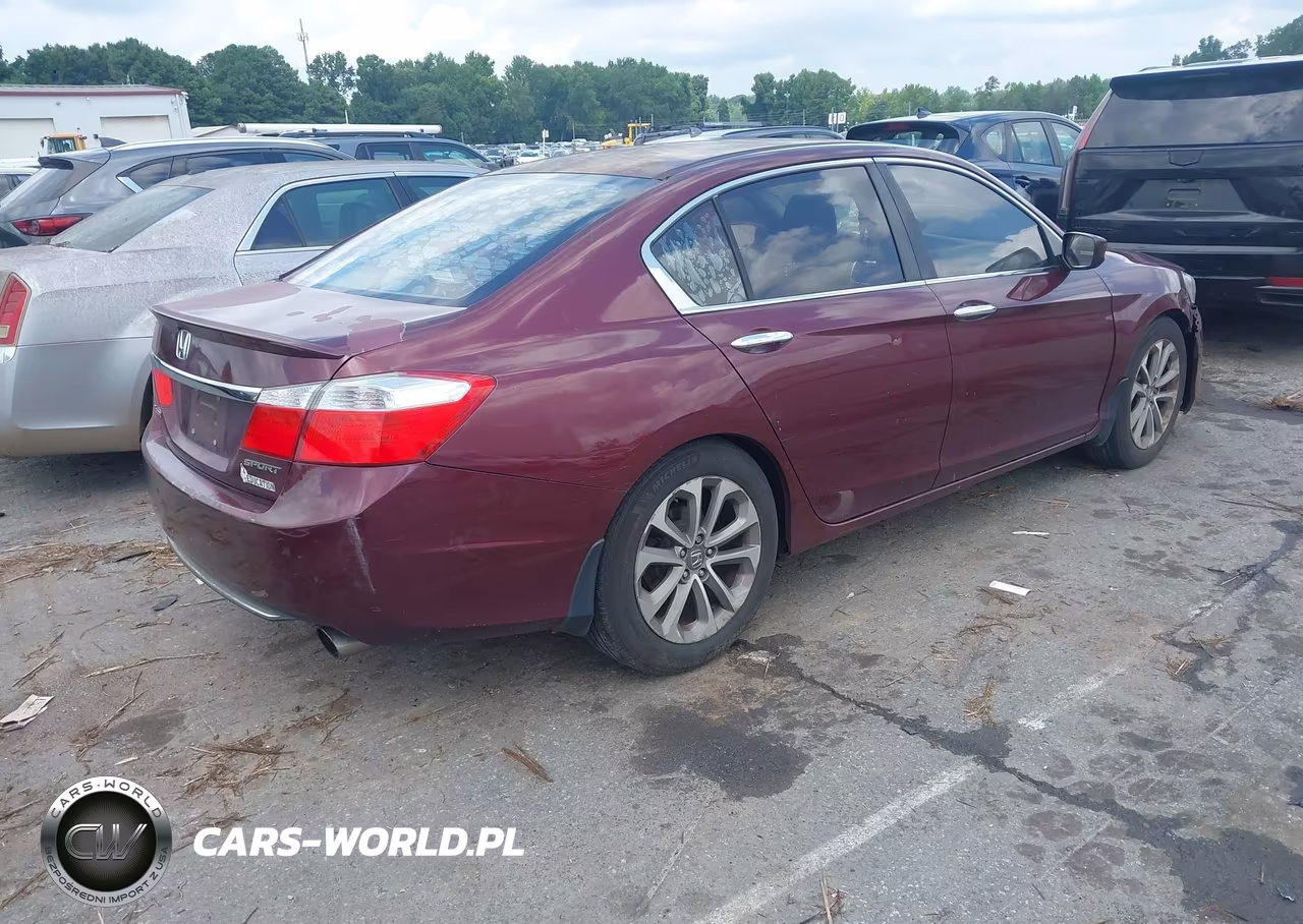 2013 Honda Accord Sport VIN:1HGCR2F58DA009127 - 4