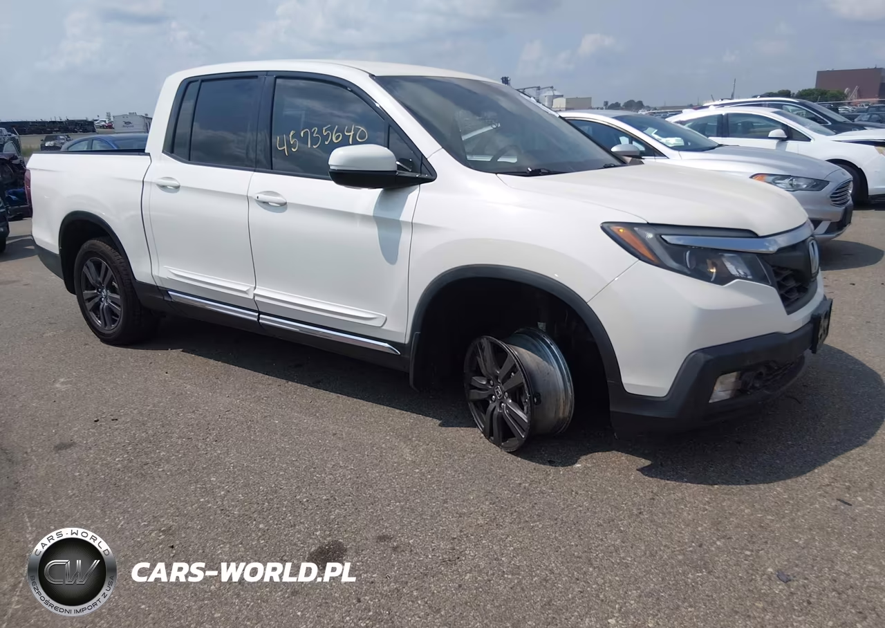 2019 Honda Ridgeline Sport VIN:5FPYK3F19KB019950 - 1