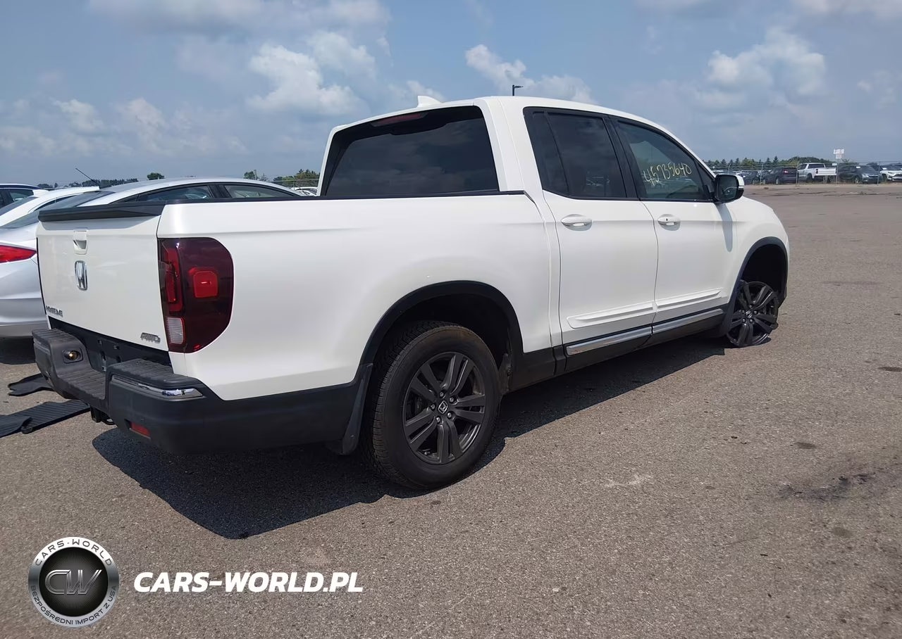 2019 Honda Ridgeline Sport VIN:5FPYK3F19KB019950 - 4