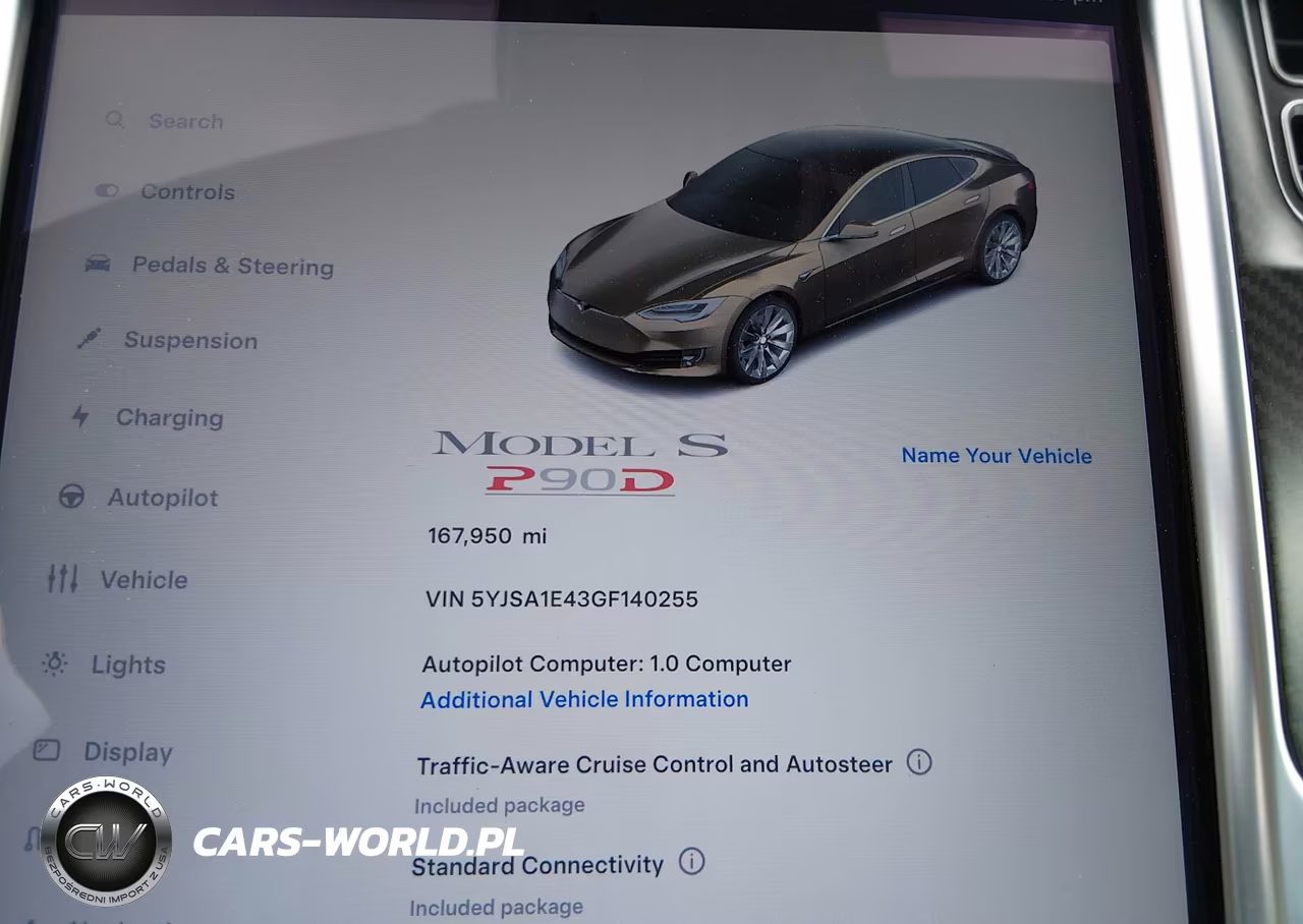 2016 Tesla Model S 90D-P100D-P85D-P90D VIN:5YJSA1E43GF140255 - 7