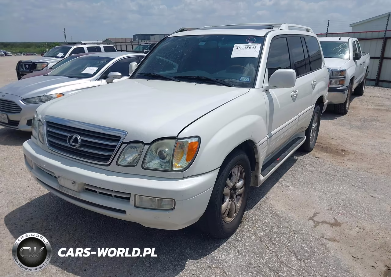 2004 Lexus Lx 470 VIN:JTJHT00W043542554 - 2