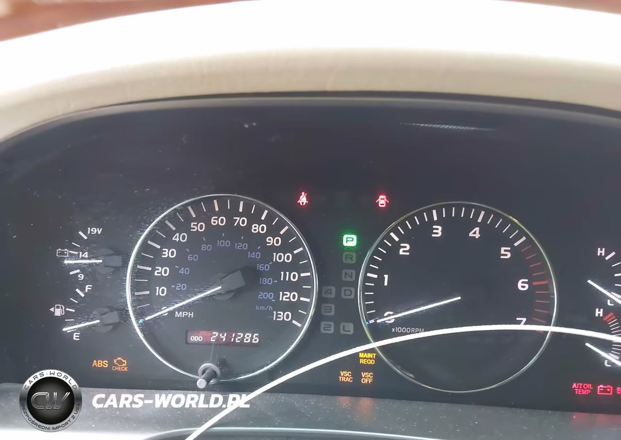 2004 Lexus Lx 470 VIN:JTJHT00W043542554 - 7