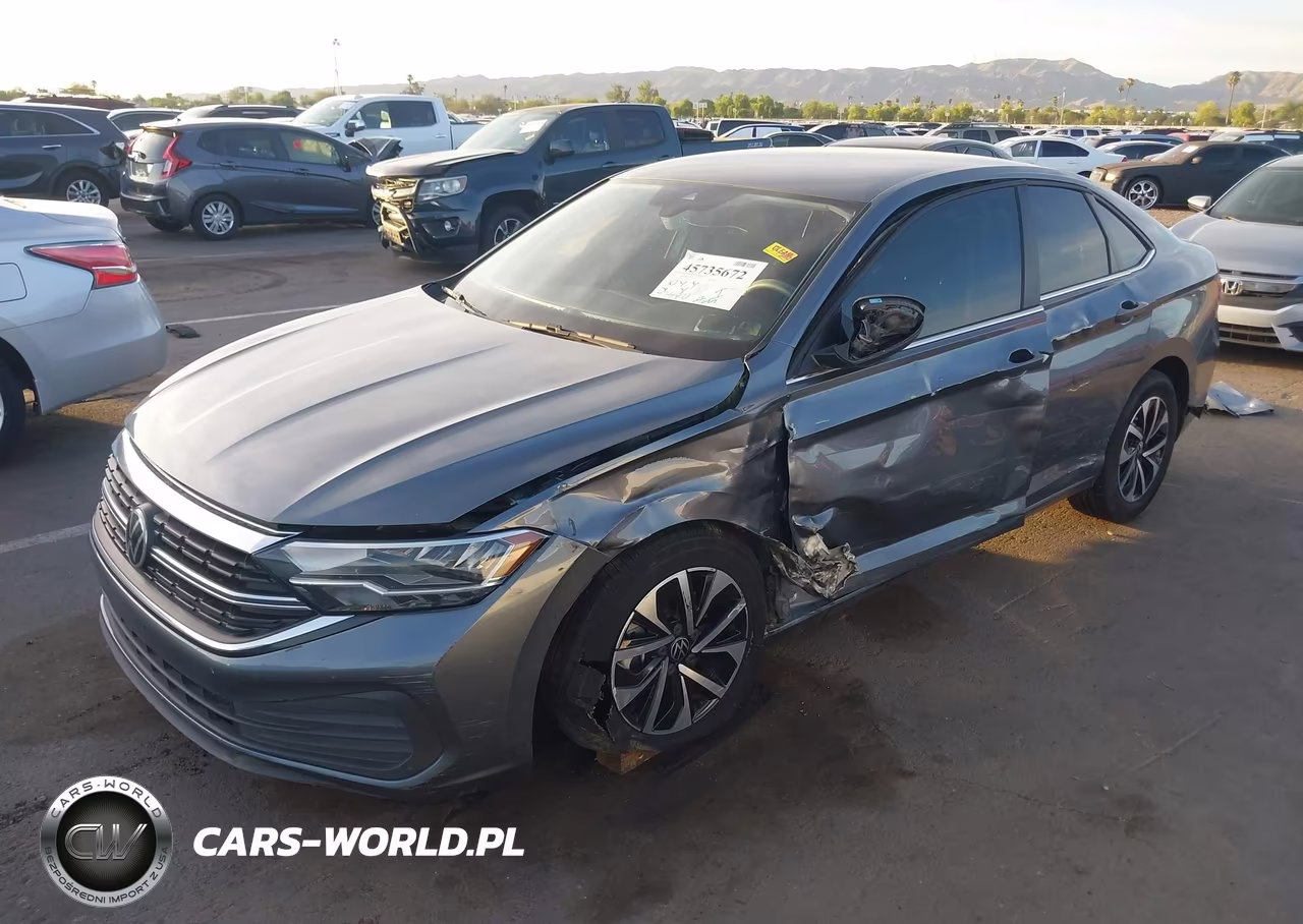 2022 Volkswagen Jetta 1.5T S VIN:3VWCM7BU5NM011653 - 2