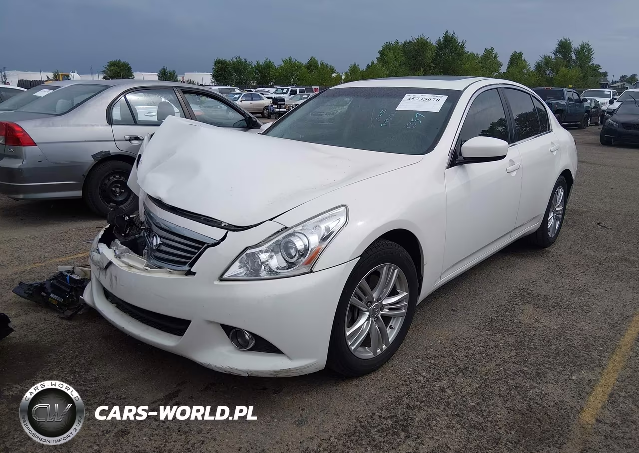 2013 Infiniti G37X VIN:JN1CV6AR8DM358057 - 2