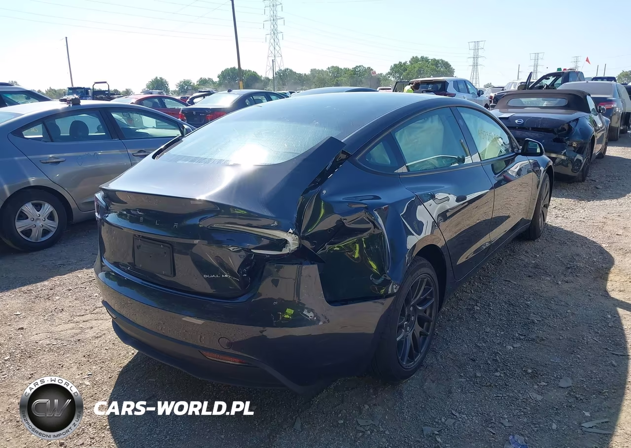 2025 Tesla Model 3 Long Range All-Wheel Drive VIN:5YJ3E1EB5SF962443 - 4