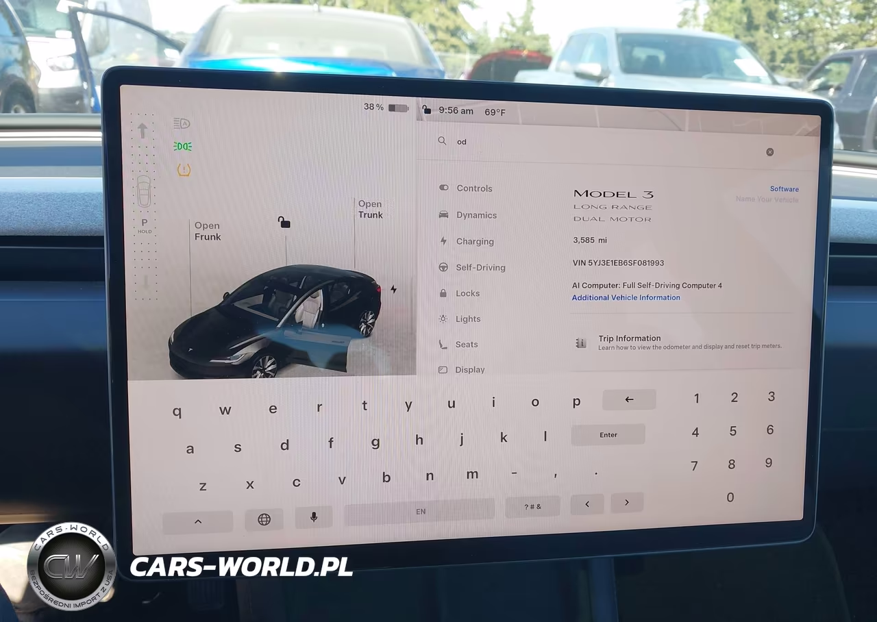 2025 Tesla Model 3 Long Range All-Wheel Drive VIN:5YJ3E1EB6SF081993 - 7